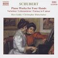 Schubert Piano Works for Four Hands / Naxos