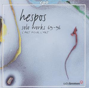 Hans-Joachim Hespos Solo Works 69-96 / cpo
