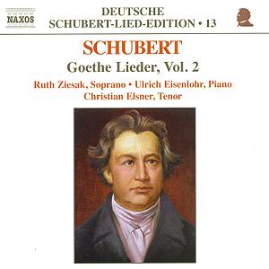 Schubert - Goethe-Lieder Vol. 2 / Naxos Schubert - Goethe-Lieder Vol. 2 / Naxos