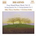 Johannes Brahms – Four Hand Piano Music Vol. 11 / Naxos Johannes Brahms – Four Hand Piano Music Vol. 11 / Naxos