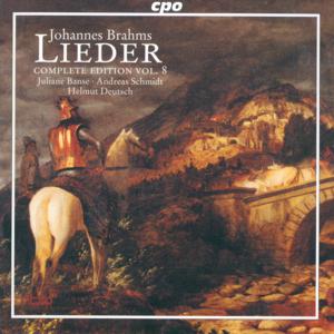 Johannes Brahms Lieder - Complete Edition Vol. 8 / cpo