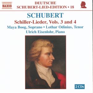 Franz Schubert Schiller-Lieder, Vols. 3 and 4 / Naxos