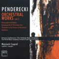 Krzysztof Penderecki, Orchestral Works Vol. I / Dux Krzysztof Penderecki, Orchestral Works Vol. I / Dux