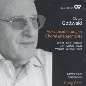 Clytus Gottwald Vokalbearbeitungen Choral arrangements / Carus