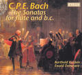 C.P.E. Bach., The Sonatas for flute and b.c / Accent C.P.E. Bach., The Sonatas for flute and b.c / Accent