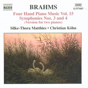Brahms Four Hand Piano Music Vol. 15 / Naxos Brahms Four Hand Piano Music Vol. 15 / Naxos