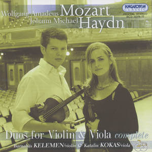 W.A. Mozart – J.M. Haydn Duos for Violin & Viola complete / Hungaroton W.A. Mozart – J.M. Haydn Duos for Violin & Viola complete / Hungaroton