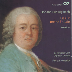 Johann Ludwig Bach Das ist meine Freud - Motetten / Carus