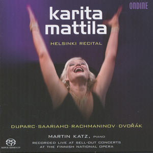 Karita Mattila Helsinki Recital / Ondine