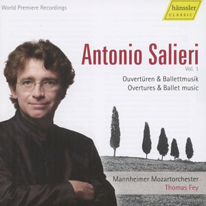 Antonio Salieri, Ouvertüren & Ballettmusik / hänssler CLASSIC