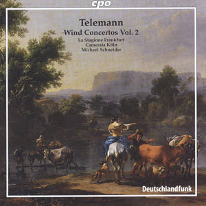 Georg Philipp Telemann Wind Concertos Vol. 2 / cpo Georg Philipp Telemann Wind Concertos Vol. 2 / cpo