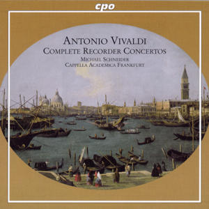 Antonio Vivaldi, Complete Recorder Concertos / cpo