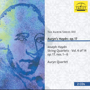 The Auryn Series XXI, Joseph Haydn: String Quartets op. 17 Nos. 1-6 / Tacet
