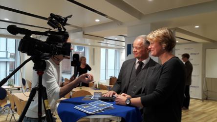 Intendant Ludwig Baumann und Cornelia von Kerssenbrock, Foto: Immling Festival