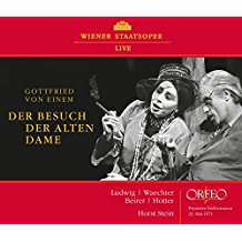 CD Der Besuch der alten Dame mit Christa Ludwig, Foto: Orfeo International