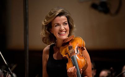 Anne-Sophie Mutter, Foto: Harald Hoffmann, DG