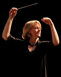 Dirigentin Cornelia von Kerssenbrock, Foto: Martin Binder