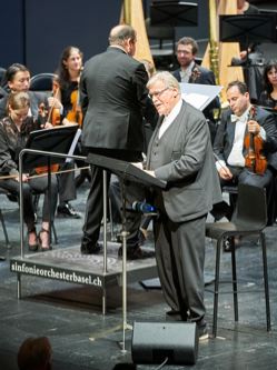 Peter Simonischek, Sinfonieorchester Basel, Ivor Bolton, Foto: Benno Hunziker
