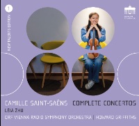 Album Saint-Saens Violinkonzerte mit Leia Zhu, Foto: Berlin Classics
