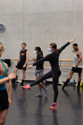 Bei einer Probe für „Come In“, Foto: Daniel Senzek