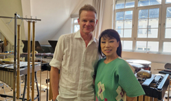 Christian Fausch und Unsuk Chin, Foto: Ensemble Modern