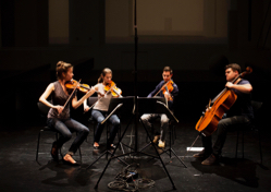 Das Aris Quartett wurde 2016 gleich mehrfach mit Preisen beim ARD-Musikwettbewerb ausgezeichnet Foto: Daniel Delang