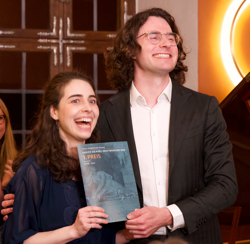 Das Lied-Duo George Clark und Rachel Doubijanki gewann den 1. Preis, Foto: Pablo Valero