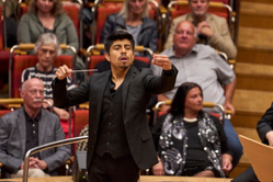 Dayner Tafur-Díaz gewann den ersten Preis beim German Conducting Award 2023, Foto: WDR/Claus Langer 