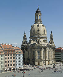 Die Dresdner Frauenkirche, Foto: Jörg Schöner