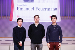 Die Finalisten des Grand Prix Emanuel Feuermann, Foto: Sebatian Gabsch