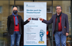 Dr. Falk Baus und Generalintendant Daniel Karasek, Foto: Olaf Struck