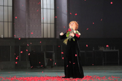 Edita Gruberova in der Abschiedsvorstellung von Roberto Devereux, Foto: Wilfried Hoesl, Bayerische Staatsoper