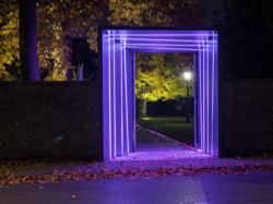 Eingang zum martini-Park, Foto: Staatstheater Augsburg