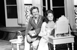 Hans Helm und Edita Gruberova in Don Pasquale, Foto: Archiv Wiener Staatsoper