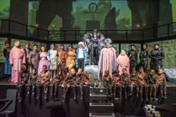 Kinderchor beim Immling Festival in Mozarts Zauberflöte, Foto: Nicole Richter