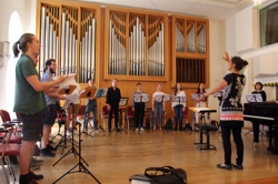 Klassisches Vokalensemble, Probe. Foto: Ina Schwanse