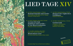 Motiv 14. Liedtage an der Weimarer Musikhochschule