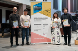 Preisträger der 4. Basel Composition Competition, Foto: Stiftung Basel Composition Competition