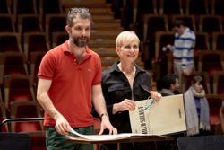 Omer Meir Welber und Ella Milch-Sheriff. Foto: Jens Gerber