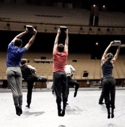 Probenfoto zur Premiere des Leipziger Balletts, Foto: Ida Zenna