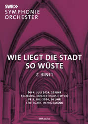 SWR Plakatmotiv für die Konzertreihe Linie 2, Foto: SWR