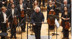 Sir Simon Rattle und das BR Symphonieorchester, Foto: Astrid Ackermann