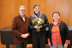 (v.l.n.r.) Dr. Ruediger Nolte, Maren Brechtefeld, Anne-Kathrin Lindig., Foto: Thea Ulbricht